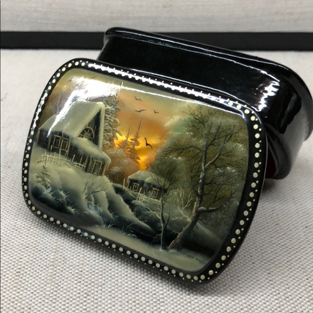 Fantastic Gift hand-painted small   jewelry box